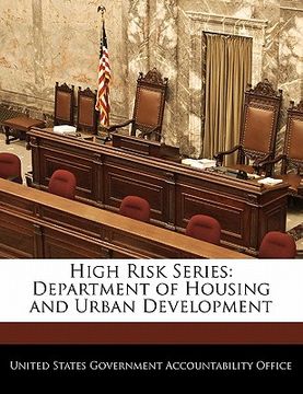 portada high risk series: department of housing and urban development