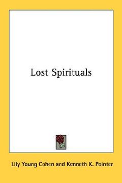 portada lost spirituals (en Inglés)