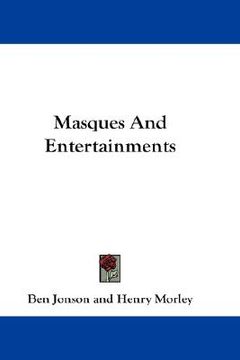 portada masques and entertainments (en Inglés)