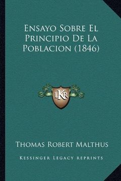 portada Ensayo Sobre el Principio de la Poblacion (1846) (in Spanish)