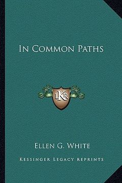 portada in common paths (en Inglés)