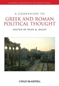 portada A Companion to Greek and Roman Political Thought (in English)