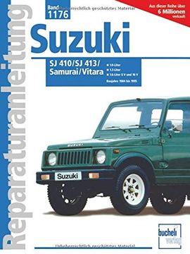 portada Suzuki sj 410 bis 1986 (1,0 Ltr. ), sj 413 bis 1984-88 (1,3 Ltr) (en Alemán)