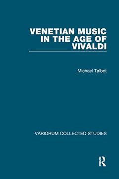 portada Venetian Music in the age of Vivaldi (Collected Studies)