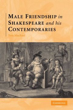 portada Male Friendship in Shakespeare and his Contemporaries Paperback 