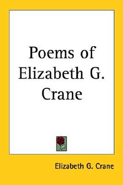 portada poems of elizabeth g. crane (en Inglés)