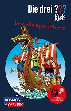 portada Die Drei? Kids Dein Fall: Der Wikingerschatz: Mysteriöser Mitratekrimi ab 8 Jahren! (in German)