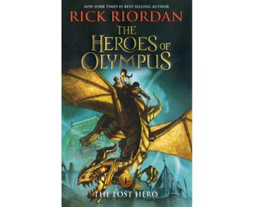 portada The Heroes of Olympus, Book one the Lost Hero: 1 (en Inglés)