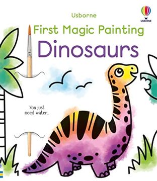 portada First Magic Painting Dinosaurs (en Inglés)