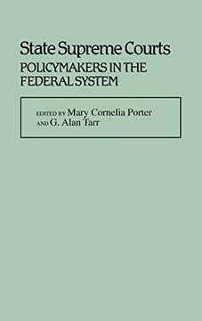 portada State Supreme Courts: Policymakers in the Federal System (Contributions in Legal Studies) 