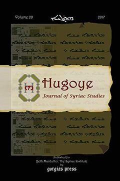 portada Hugoye: Journal of Syriac Studies (Volume 20): 2017 