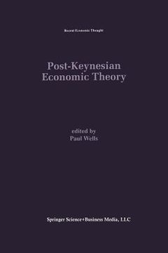 portada Post-Keynesian Economic Theory (in English)