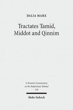 portada Tractates Tamid, Middot and Qinnim: A Feminist Commentary (in English)