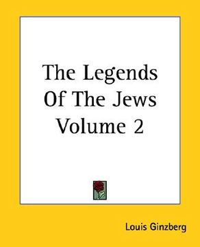 portada the legends of the jews volume 2 (en Inglés)