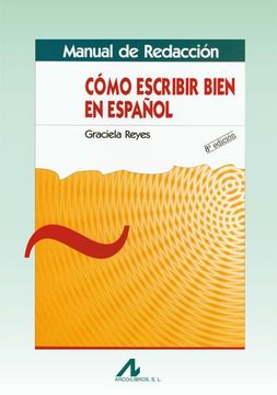 portada Manual de Redacción: Cómo Escribir en Español (in Spanish)