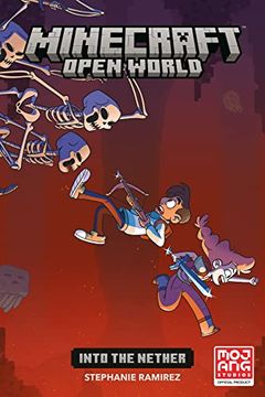 portada Minecraft: Open World--Into the Nether (Graphic Novel) (in English)