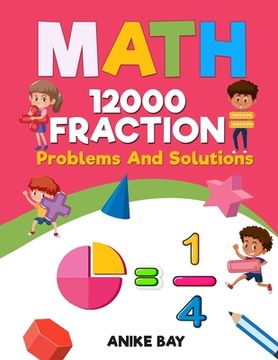 portada Math 12000 FRACTION: Problems and Solutions (in English)