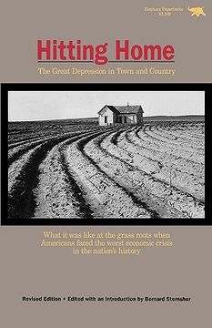 portada hitting home: the great depression in town and country (in English)