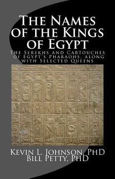 portada the names of the kings of egypt (en Inglés)