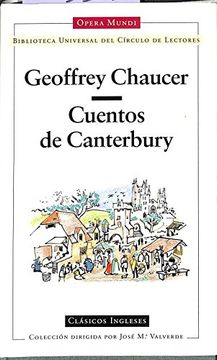 portada Cuentos de Canterbury