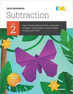 portada Ixl Math Workbook: Grade 2 Subtraction (Ixl Topic-Specific Workbooks) 