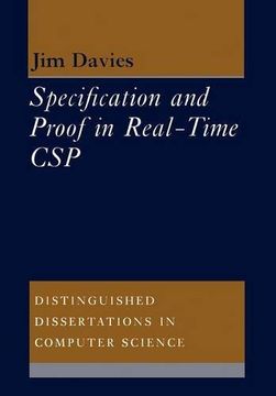 portada Specification and Proof in Real Time csp Paperback (Distinguished Dissertations in Computer Science) 