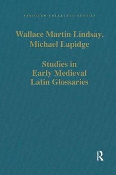 portada Studies in Early Medieval Latin Glossaries (en Inglés)
