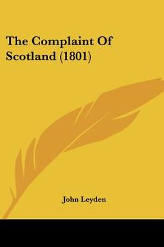 portada the complaint of scotland (1801) (en Inglés)