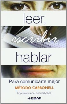 portada Leer, Escribir, Hablar (in Spanish)