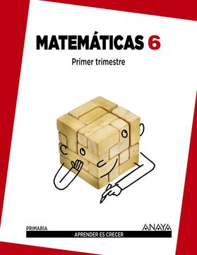 portada Matematicas 6º Educacion Primaria Trimestral Cantabria/ Ceuta / Illes Balears / la Rioja / Madrid / Melilla