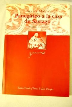 portada Panegirico a la casa de sastago (poema inedito) (Publicaciones del Instituto de Estudios Tirsianos)
