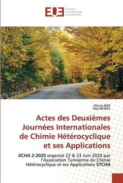 portada Actes des Deuxièmes Journées Internationales de Chimie Hétérocyclique et ses Applications (en Francés)