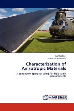 portada characterization of anisotropic materials (in English)
