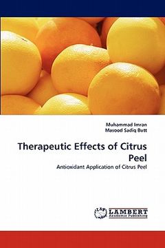 portada therapeutic effects of citrus peel (en Inglés)