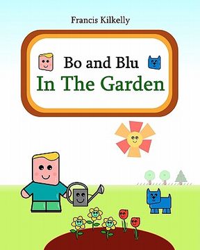 portada bo and blu in the garden (en Inglés)