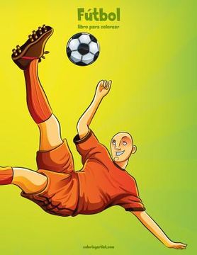 portada Fútbol libro para colorear 1