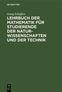 portada Lehrbuch der Mathematik für Studierende der Naturwissenschaften und der Technik (en Alemán)