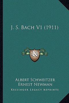portada j. s. bach v1 (1911) (in English)