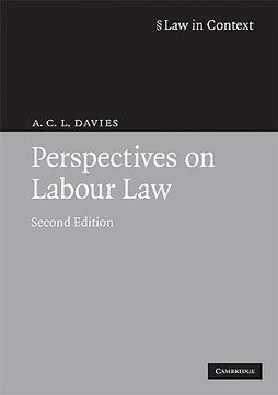 portada Perspectives on Labour law 2nd Edition Paperback (Law in Context) 