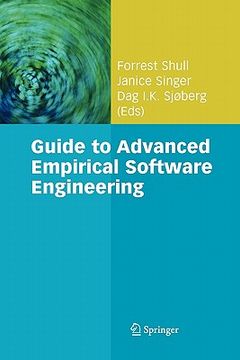 portada guide to advanced empirical software engineering (en Inglés)