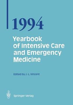 portada yearbook of intensive care and emergency medicine 1994 (en Inglés)