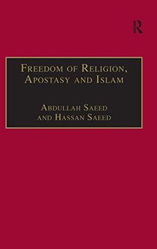 portada Freedom of Religion, Apostasy and Islam (Liturgy, Worship and Society Series) (en Inglés)