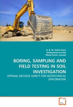 portada boring, sampling and field testing in soil investigation (in English)