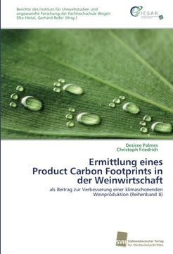 portada Ermittlung Eines Product Carbon Footprints in Der Weinwirtschaft