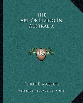 portada the art of living in australia (in English)