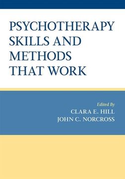 portada Psychotherapy Skills and Methods That Work (en Inglés)