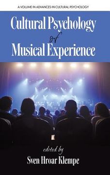 portada Cultural Psychology of Musical Experience (HC) (en Inglés)