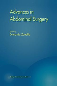 portada Advances in Abdominal Surgery (en Inglés)