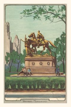 portada Vintage Journal Sherman Monument, New York City (en Inglés)