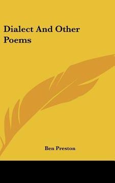 portada dialect and other poems (en Inglés)